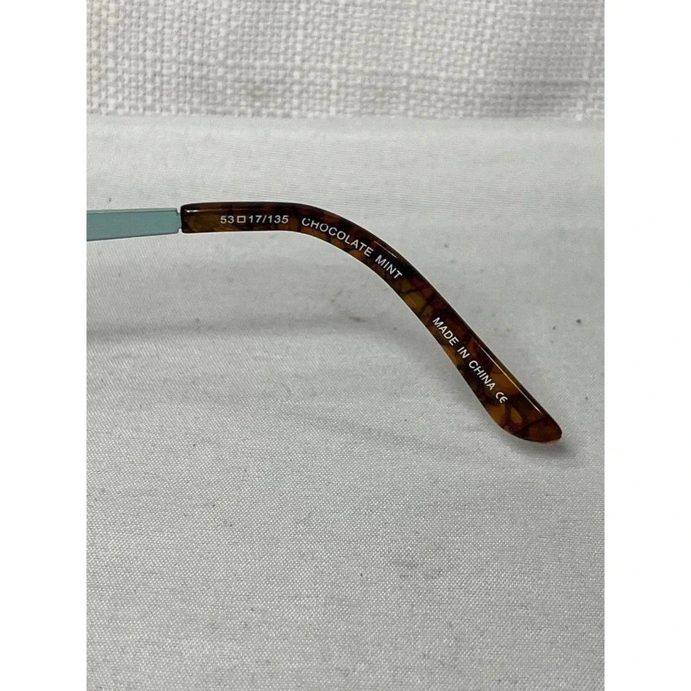 Wittnauer Miranda Eyeglasses Chocolate Mint Bronze Green Frames 53-17/135